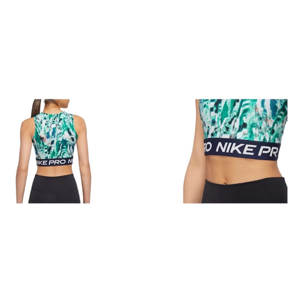 Nike Pro Women’s Dri-Fit Allover Print Tank Top - Picture 2 of 11
